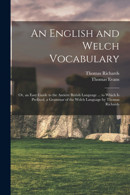 An English and Welch Vocabulary