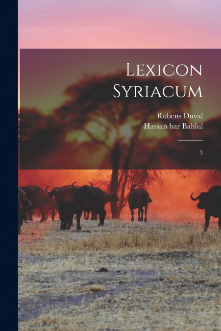 Lexicon syriacum