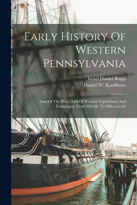 Early History Of Western Pennsylvania