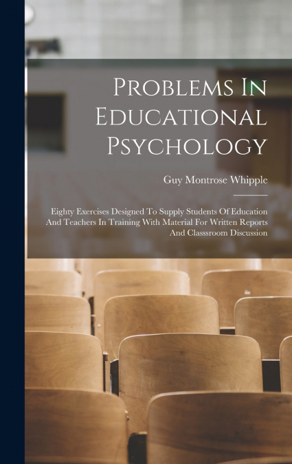 Problems In Educational Psychology
