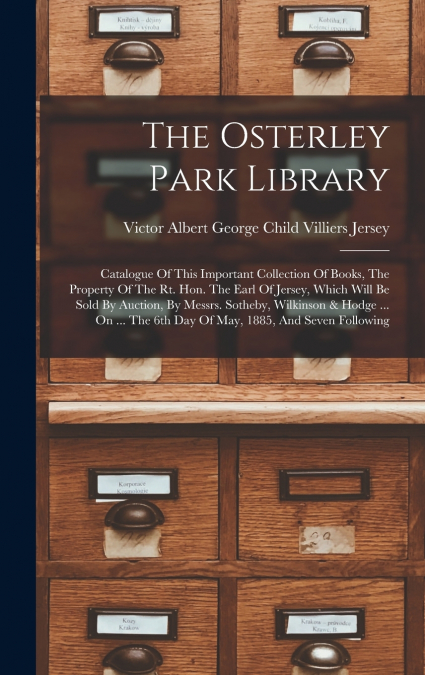 The Osterley Park Library