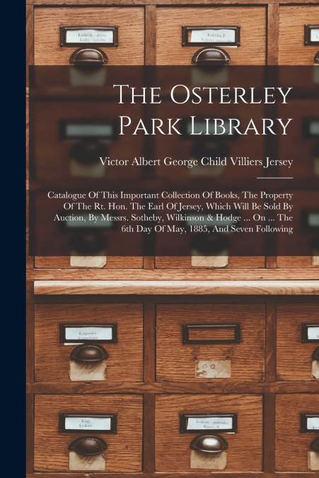 The Osterley Park Library