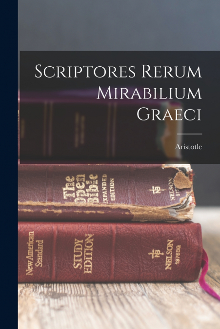 Scriptores Rerum Mirabilium Graeci