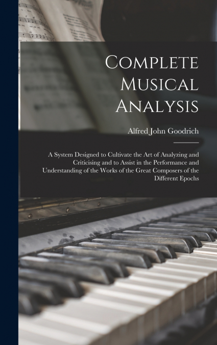 Complete Musical Analysis
