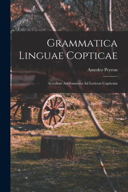 Grammatica Linguae Copticae