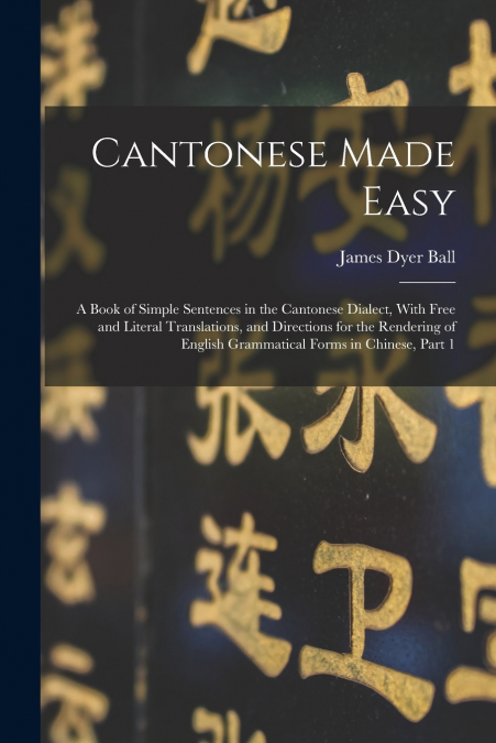 Cantonese Made Easy
