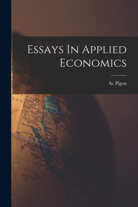 Essays In Applied Economics