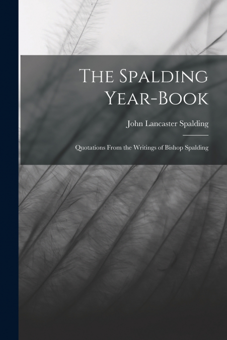 The Spalding Year-book
