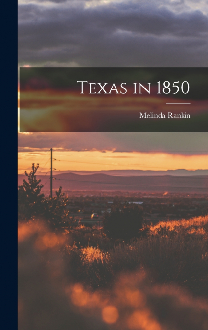 Texas in 1850