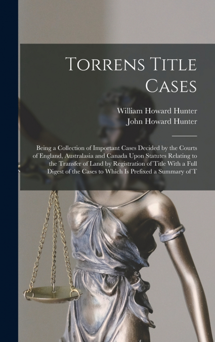 Torrens Title Cases