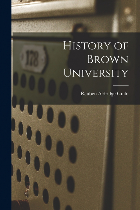 History of Brown University