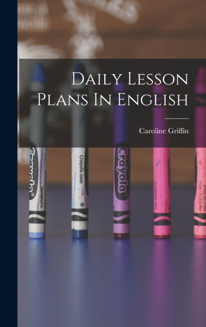 Daily Lesson Plans In English