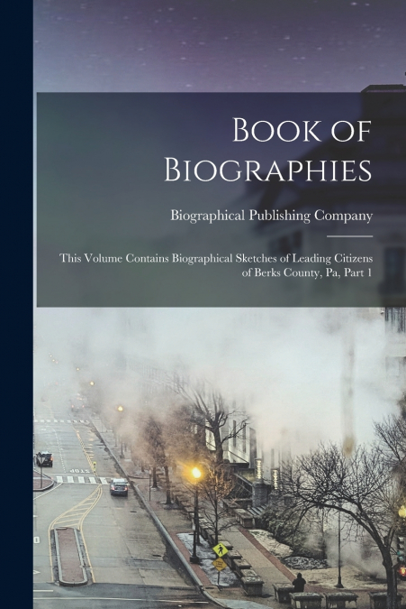 Book of Biographies