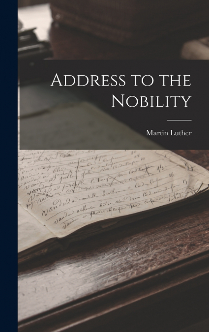 Address to the Nobility