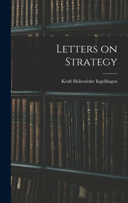 Letters on Strategy