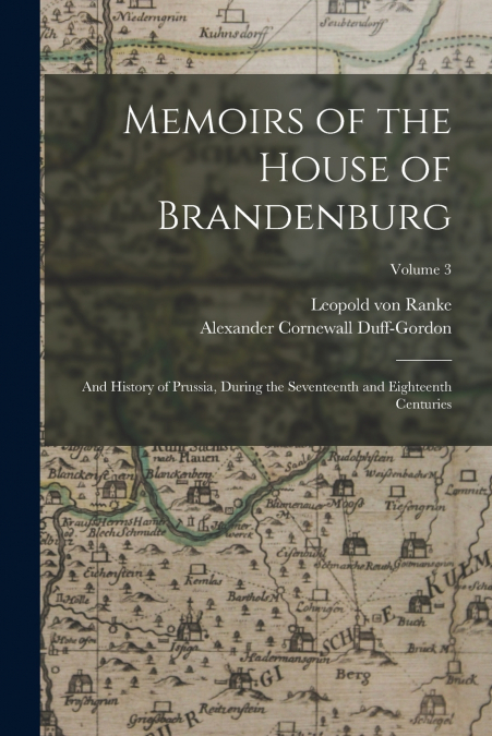 Memoirs of the House of Brandenburg