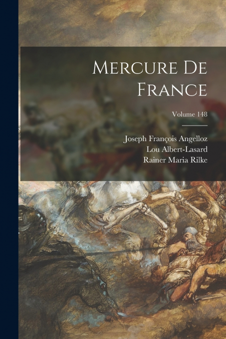 Mercure De France; Volume 148