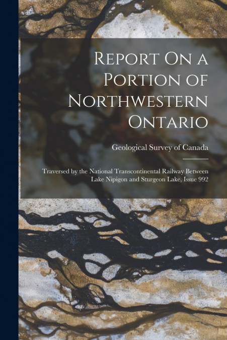 Report On a Portion of Northwestern Ontario