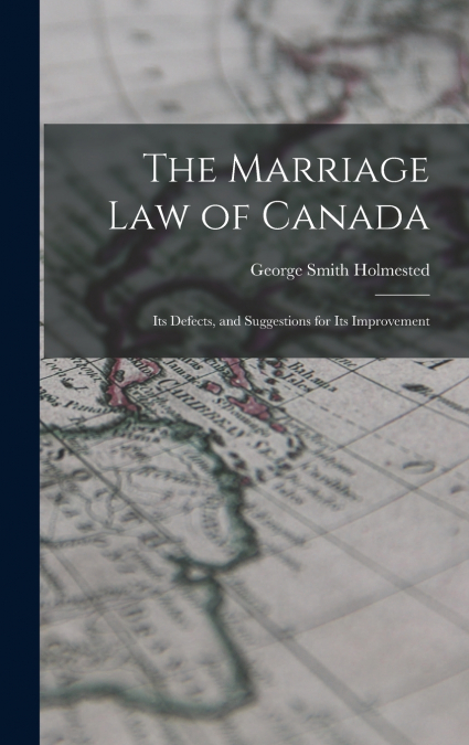 The Marriage law of Canada
