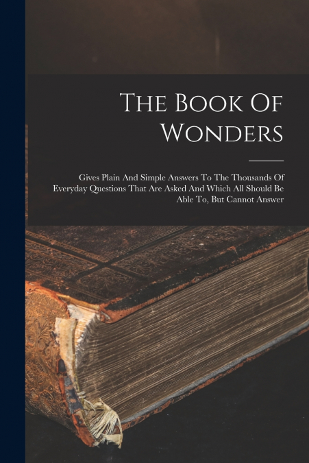 The Book Of Wonders
