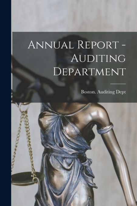 Annual Report - Auditing Department