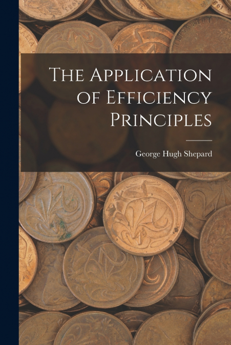 The Application of Efficiency Principles