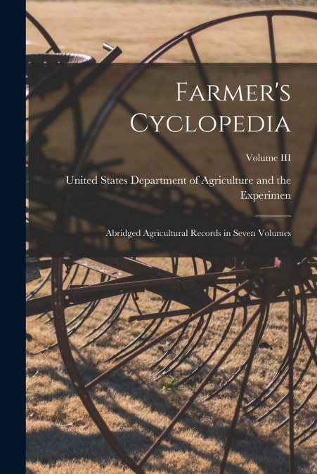 Farmer’s Cyclopedia