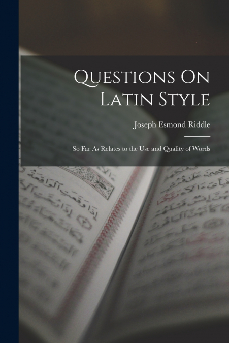 Questions On Latin Style