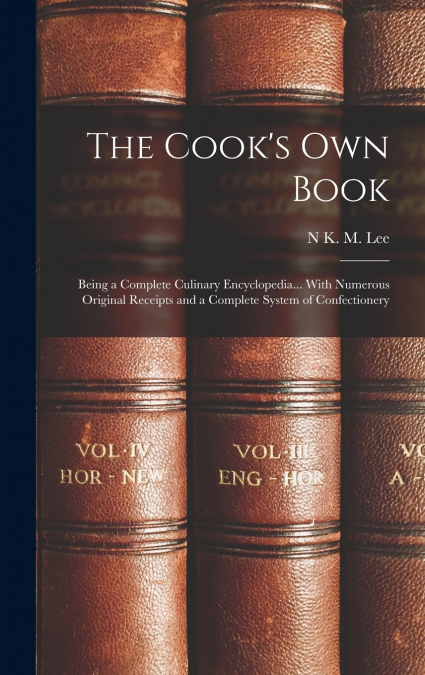 The Cook’s Own Book