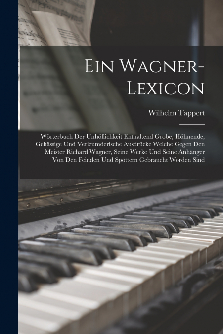 Ein Wagner-Lexicon