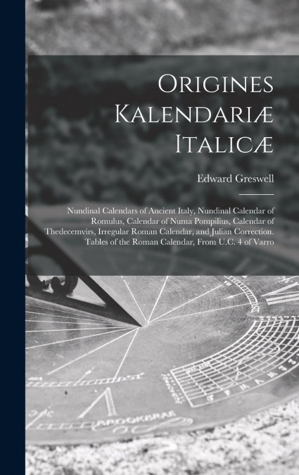 Origines Kalendariæ Italicæ