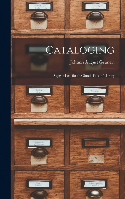 Cataloging
