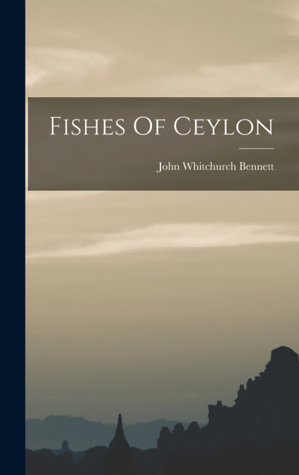 Fishes Of Ceylon