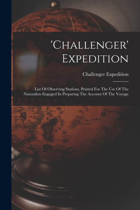 ’challenger’ Expedition