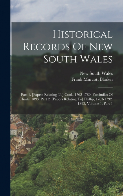 Historical Records Of New South Wales
