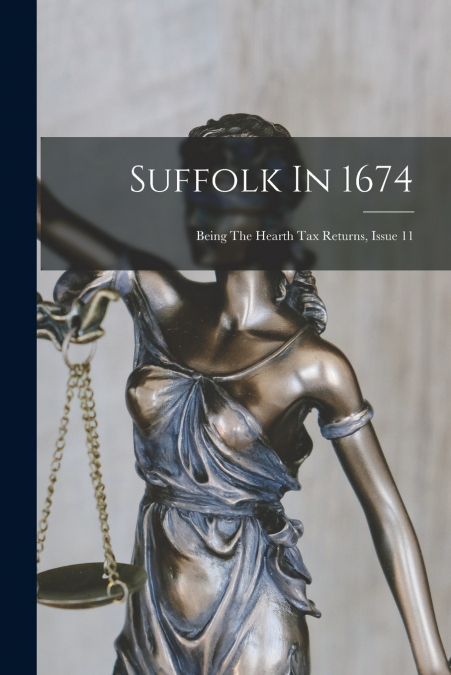 Suffolk In 1674