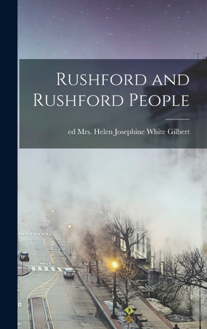 Rushford and Rushford People
