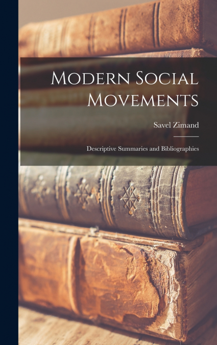 Modern Social Movements