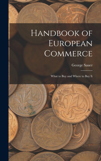 Handbook of European Commerce