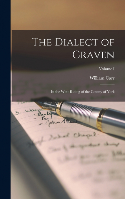 The Dialect of Craven