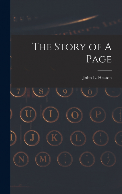 The Story of A Page