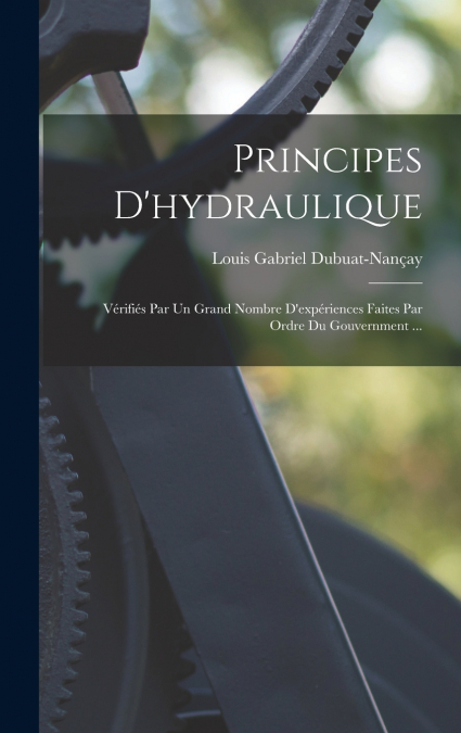 Principes D’hydraulique