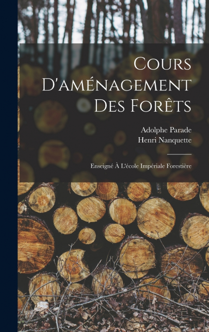 Cours D’aménagement Des Forêts