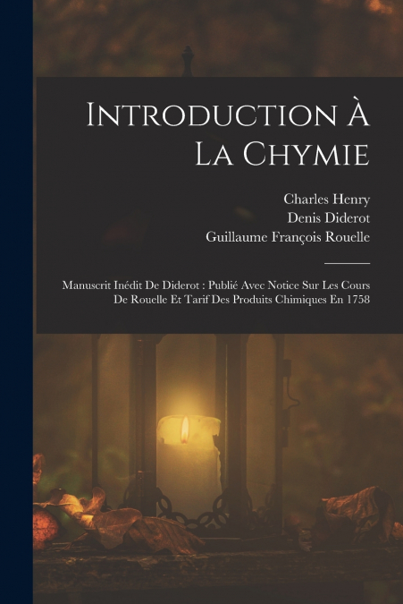 Introduction À La Chymie