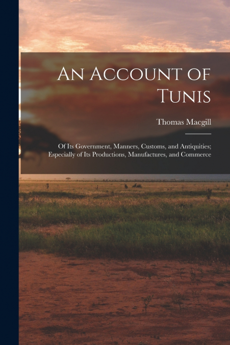 An Account of Tunis