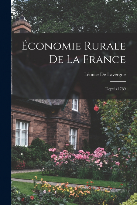 Économie Rurale De La France