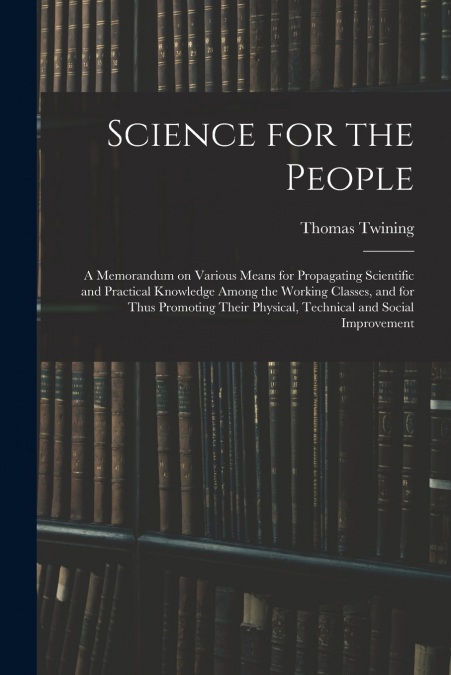 Science for the People