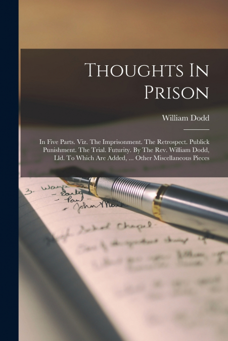 Thoughts In Prison