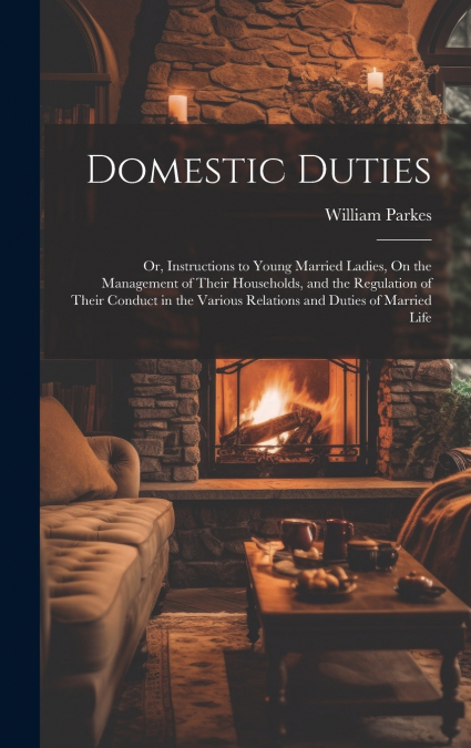 Domestic Duties; Or, Instructions to Young Married Ladies, On the Management of Their Households, and the Regulation of Their Conduct in the Various Relations and Duties of Married Life