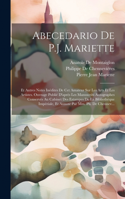 Abecedario De P.J. Mariette